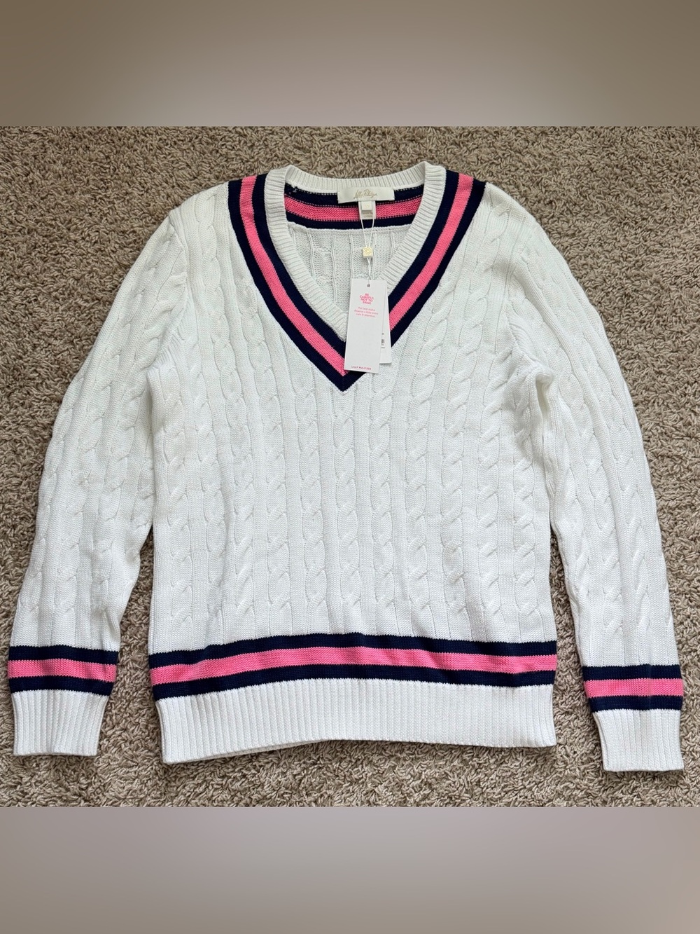 NWT Lilly Pulitzer Brockton Sweater Sz M